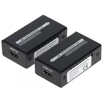 Kit émetteur-récepteur mini HDMI sur Ethernet 4K 60 m