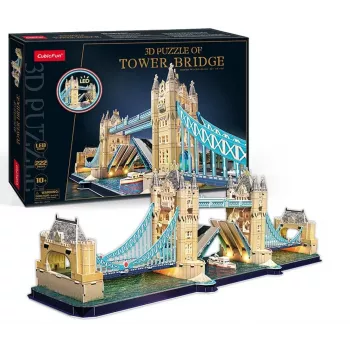 Puzzle 3D Tower Bridge Cubic Fun avec LED