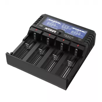 Chargeur de batteries Li-ion/Ni-MH/Ni-Cd 18650 XTAR VP4L Plus