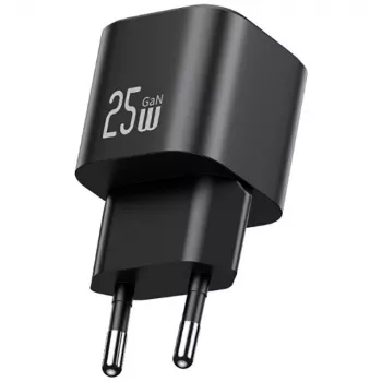 Chargeur rapide USAMS 25W GaN USB-C - blanc