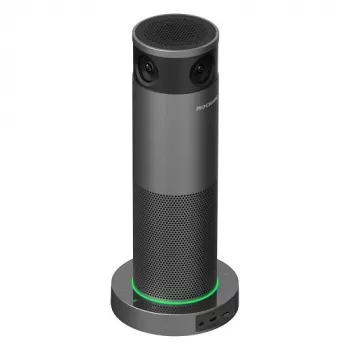 Caméra IP Wi-Fi panoramique 360° ROCWARE RC360, 1080P Full HD, audio bidirectionnel, vision nocturne, intérieur