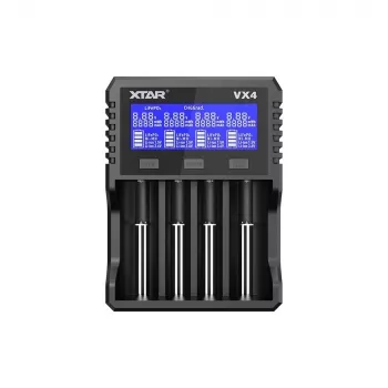 Chargeur de batteries XTAR VX4 V2 KT Li-ion/LiFePO4/Ni-MH 18650