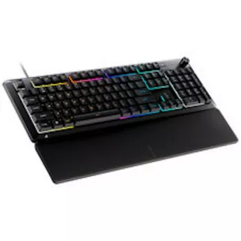 Clavier gaming CORSAIR SKIFF 100, RGB 10 zones, résistance aux éclaboussures IP42 - noir