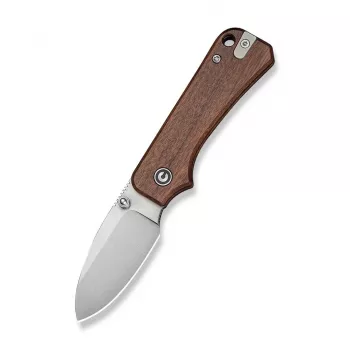 Couteau pliant slip joint CIVIVI Baby Banter Nitro-V bois de Guibourtia