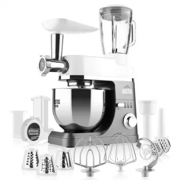 Robot pâtissier planétaire ETA Gustus Gulliver IV, gris/blanc (412890010)