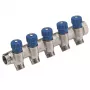 Caleffi 5R Series Thermostatic Mixing Valve 3/4 inch NPT Inlet x 1/2 inch NPT Outlet, Lead-Free Brass, ASSE 1017