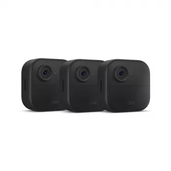 Caméra de surveillance sans fil Amazon Blink Outdoor 4, kit de 3 caméras