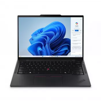 Ordinateur portable Lenovo ThinkPad T14s Gen 5 Core™ Ultra 5 135U 512 Go SSD 32 Go 14 inch (1920x1200) écran tactile WIN11 Pro ECLIPSE BLACK clavier rétroéclairé lecteur d'empreintes 1YW