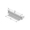 APRA apraNET - kit de montage sur glissières - 48,3 cm (19 inch)