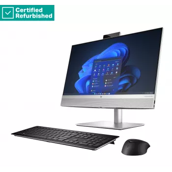 Ordinateur tout-en-un HP Elite 840 G9 AIO 24 RENEW SILVER - i5-14500, 16 Go, 512 Go SSD, 23,8 inch FHD non tactile AG, FPR, hauteur réglable, Win 11 Pro, 1 an (A0YY5EAR#ABD)
