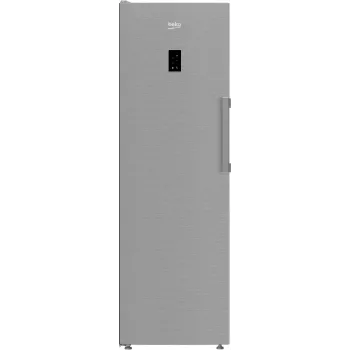 BEKO Congélateur armoire B3RMFNE314XB, classe énergétique E, 186,5 cm, 286L, coloris inox