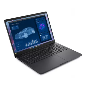 Ordinateur portable DELL Pro Max 16 MC16255 Copilot+ PC AMD Ryzen AI 5 PRO 340 40,6 cm (16 inch) Full HD+ 16 Go LPDDR5x-SDRAM 256 Go SSD Wi-Fi 7 (802.11be) Windows 11 Pro noir anglais