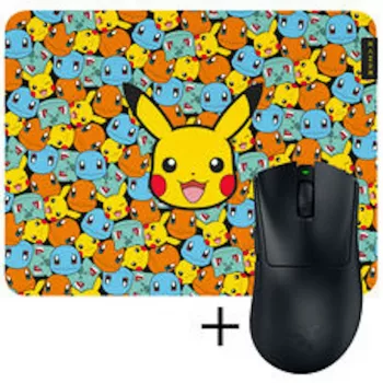 Razer DeathAdder V4 Pro souris gaming + Razer Gigantus V2 tapis de souris Bundle