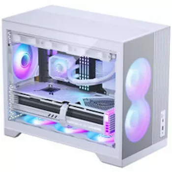 Boîtier PC Phanteks XT M3, mini-tour + ventilateurs D30 PWM Regular Airflow D-RGB, pack de 3, blanc