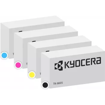 Kyocera toner original TK-8455 - multipack de 4 cyan magenta jaune noir - original - unité de toner