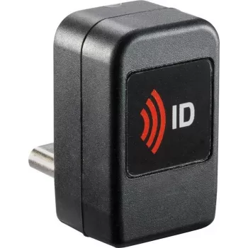 RF IDeas WAVE ID Nano CCID 13.56MHz CSN Black Vertical USB-C Reader