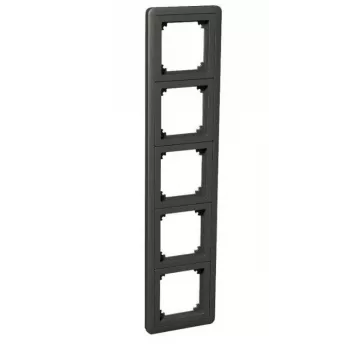Cadre 5-FACH anthracite SCHNEIDER ELECTRIC EXXACT COMBI