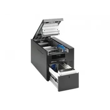 Zebra ZC10L - imprimante de cartes plastique - couleur - thermosublimation - 140 x 88 mm - 300 dpi - jusqu'à 410 cartes/heure (monochrome)