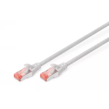 Câble patch DIGITUS CAT6 S/FTP, 0,5 m, gris