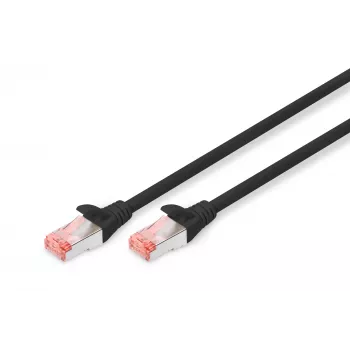 Câble patch DIGITUS - CAT6 - S/FTP - Snagless - Cu - 2 m - noir
