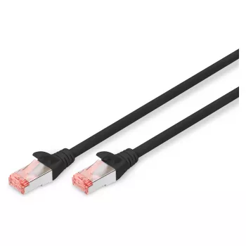 Câble réseau Digitus CAT 6 S/FTP Patch Cord RJ-45 Cat6 3 m noir