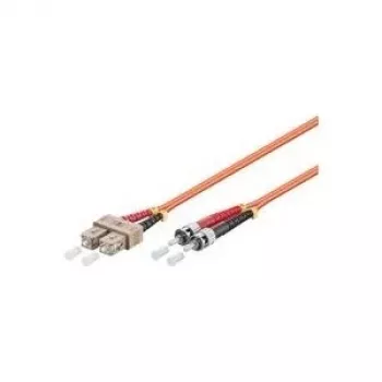Câble fibre optique InfiniBand Microconnect FIB120002 2 m ST SC orange