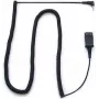 Cable POLY 3.5mm to QD Cable for IP Touch 3M Black 85Q43AA