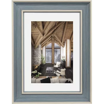 Cadre photo individuel Hama Rustic bleu