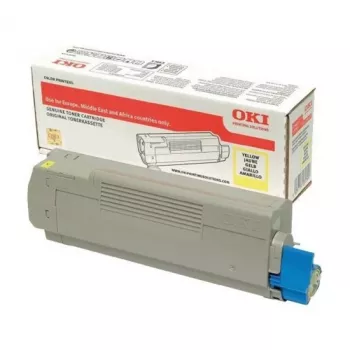 OKI cartouche de toner - 6 000 pages - Jaune (46507505)