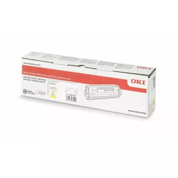 Cartouche de toner OKI - 10k pages - jaune