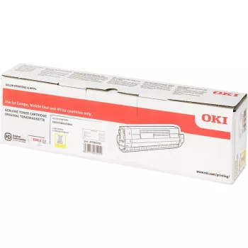 Cartouche de toner OKI - 5k pages - jaune