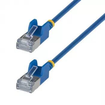 StarTech.com câble patch Cat6a Ultra Slim 30 cm - RJ-45 mâle vers RJ-45 mâle - bleu
