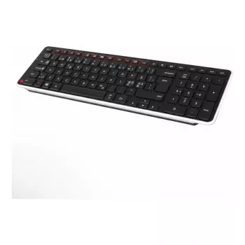 Contour Balance clavier sans fil disposition DE noir