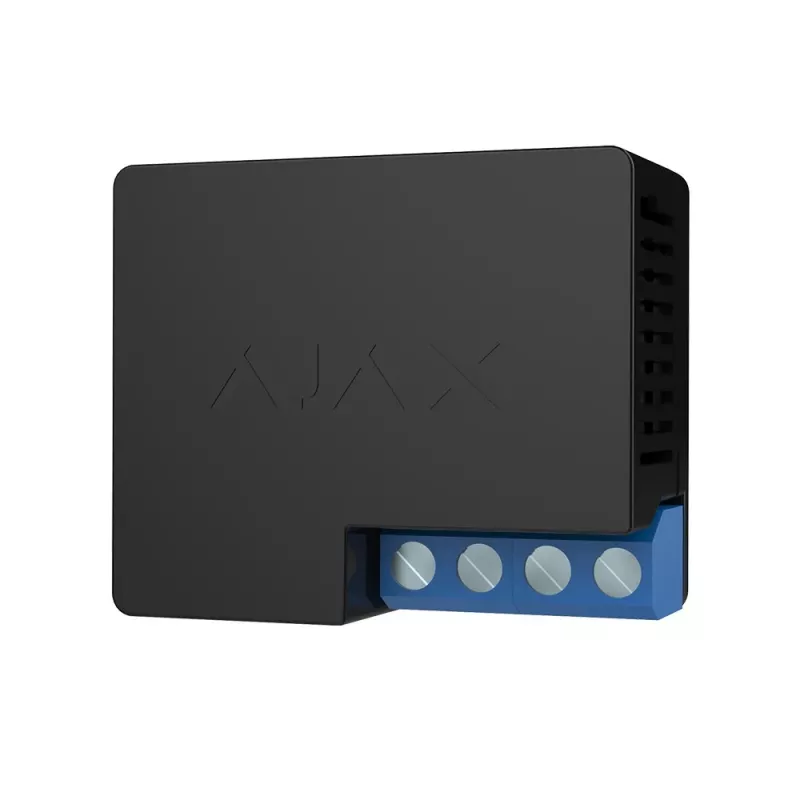 Ajax WallSwitch relais intelligent interrupteur encastré noir