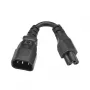 Eaton Tripp Lite Series câble d'alimentation - IEC C14 vers IEC C5 - 0,15 m - noir