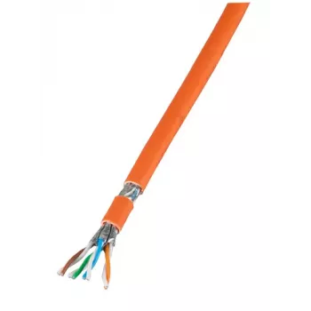 Câble EFB Elektronik INFRALAN Cat.7 1000 AWG23 S/FTP 4P CPR Eca orange 250 m