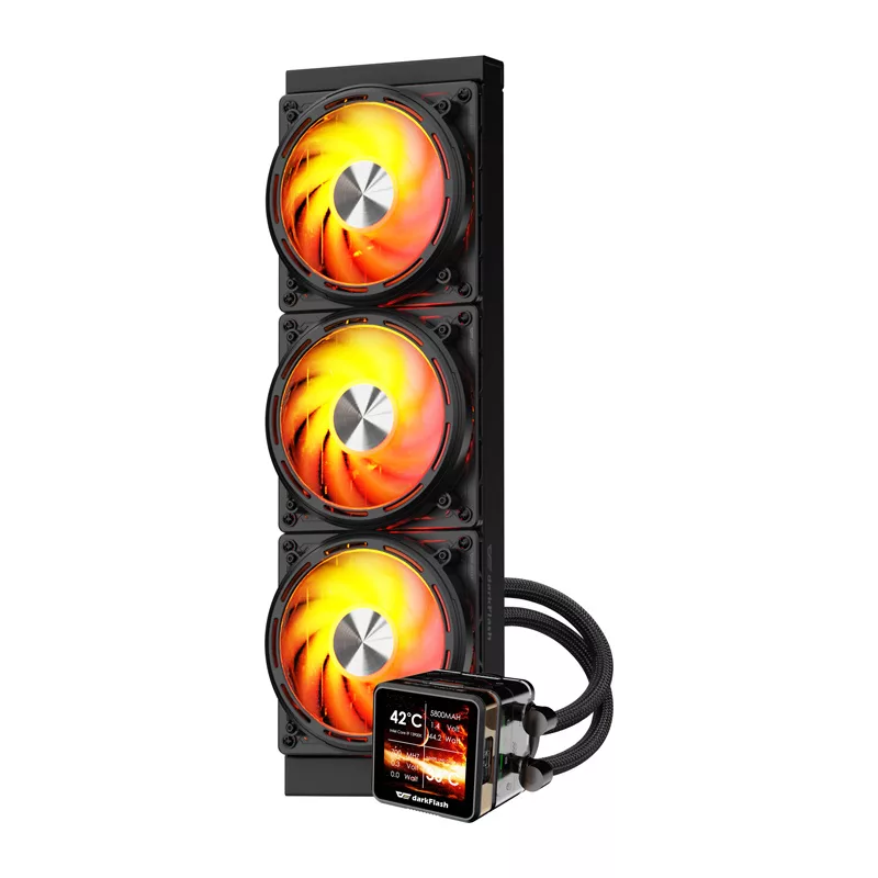 Refroidissement liquide CPU Darkflash DE360, noir