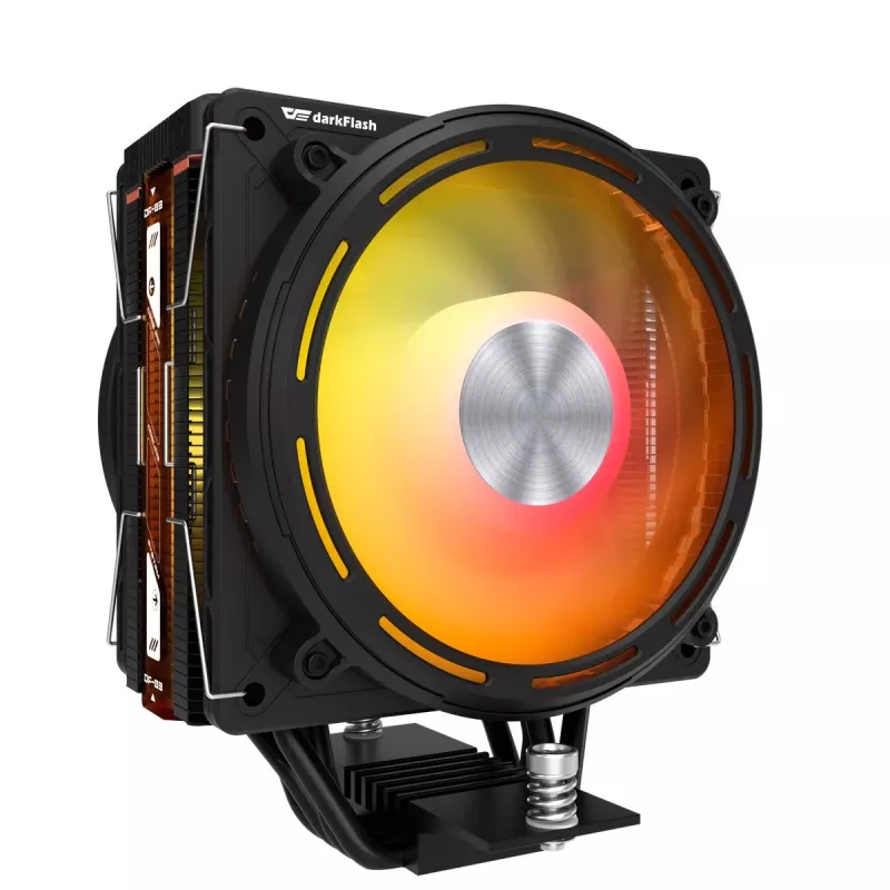Refroidisseur CPU actif Darkflash E400 PLUS, noir