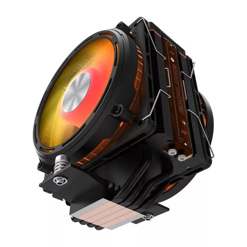 Refroidisseur CPU actif Darkflash E400 PLUS, noir