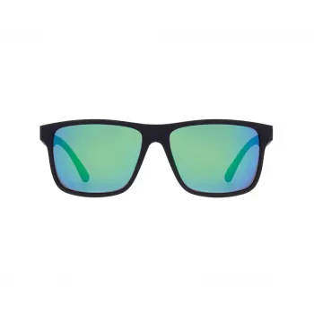 Lunettes de soleil Red Bull Spect Maze Polarized - Matt Black / Smoke / P.Green Mirror, CAT3