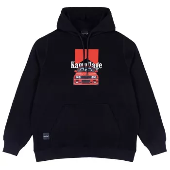 Sweat à capuche Kamuflage Beamer noir S