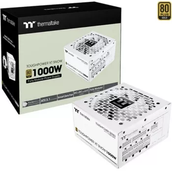 Bloc d'alimentation Thermaltake Toughpower XT Snow 1000 W ATX 3.1 80 PLUS Gold entièrement modulaire