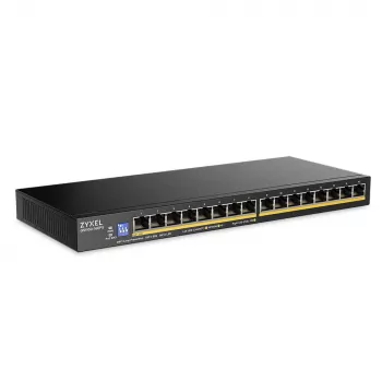 ZyXEL GS1100-16EPS switch Gigabit non administrable 16 ports PoE+ avec budget 135W