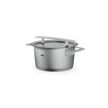 Fissler Phi Collection faitout avec couvercle en verre 20 cm, 3,2 litres