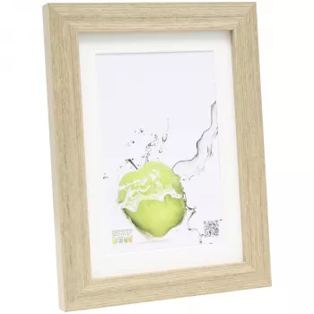 Cadre photo Deknudt S66KH1 P1 20x30 bois chêne avec passe-partout