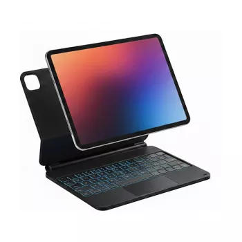 Clavier INATECK Ace Touch iPad 11/10.9 QWERTZ RGB Graphite