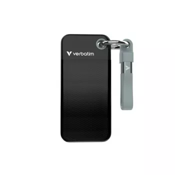 Disque SSD externe Verbatim Pocket SSD 128 Go noir/gris USB 3.2 Gen 2