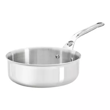 Poêle sauteuse De Buyer Affinity en acier inoxydable droite 20 cm
