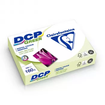 Papier recyclé Clairefontaine DCP Green 160 g A4, 250 feuilles