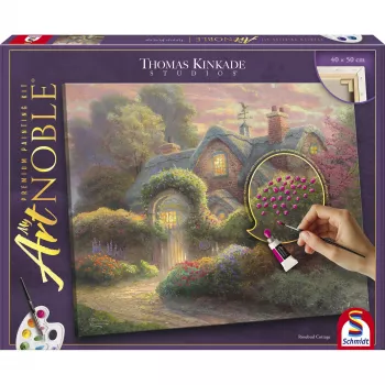 Puzzle 1000 pièces Schmidt My ArtNOBLE Thomas Kinkade - Rosebud Cottage
